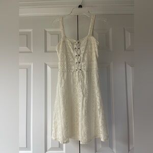 Aeropostale size small cream colored dress